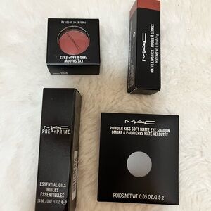 Mac cosmetics lipstick, blush and more